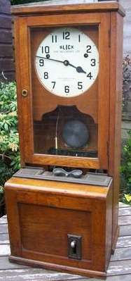 Blick Stockall Time Recorder