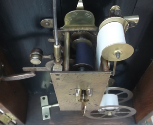Bundy Clock Mechanism
