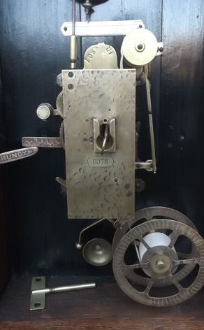 Bundy Clock Mechanism