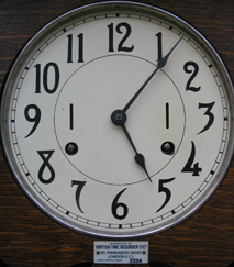 ITR clock dial
