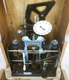 International Time Recorder Short Case Mechanism