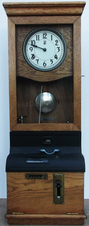 International Time Recorder Short Case