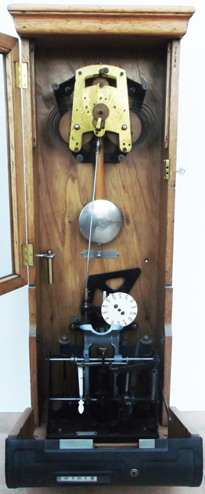 International Time Recorder Short Case