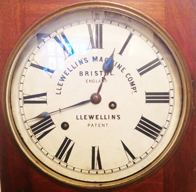 Llewellin Time Recorder Dial