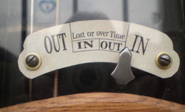 Rochester in/out sign